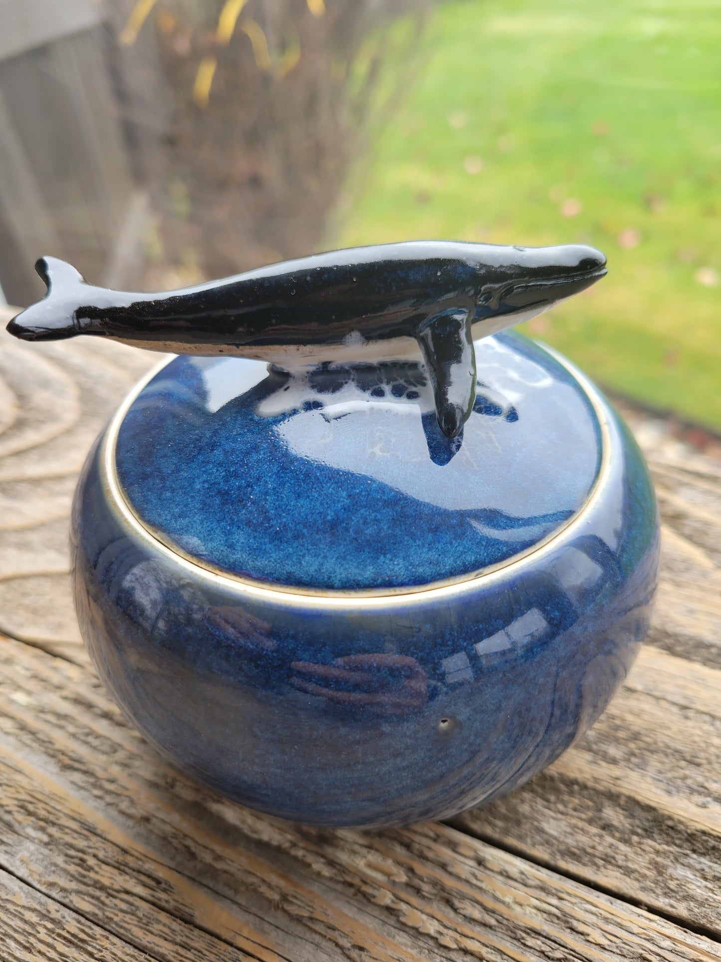 Blue Whale Jar