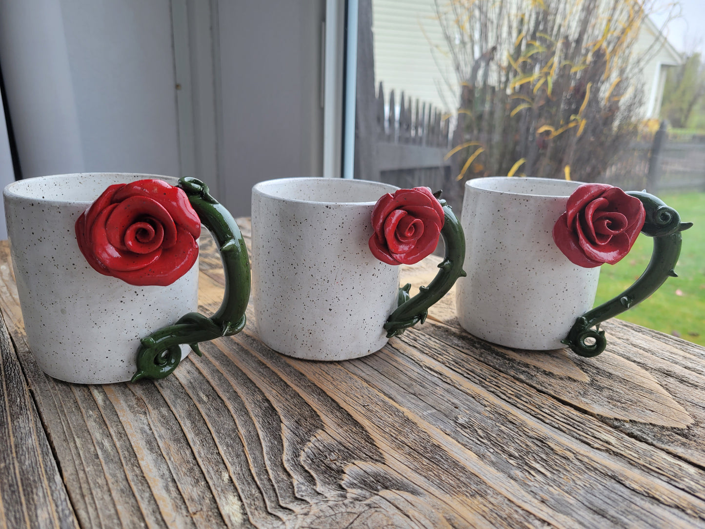 Red Rose Mug