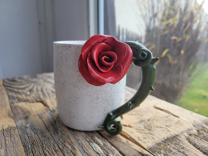 Red Rose Mug