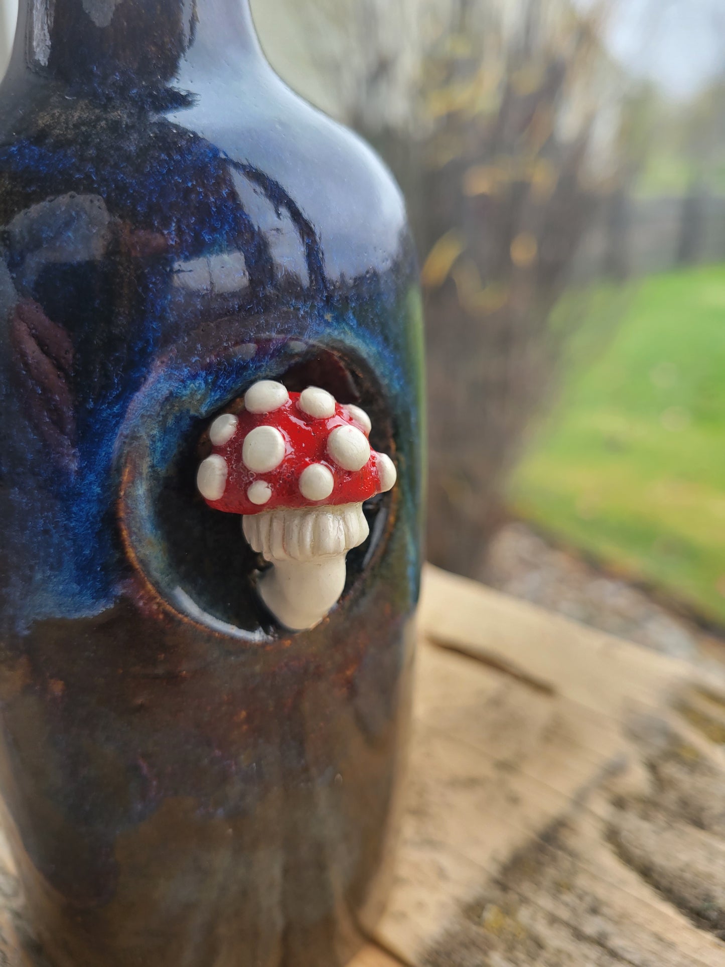 Toadstool Decanter