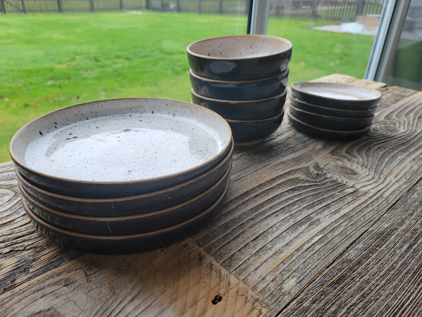 6 - 12 Piece Dinner Set Stoneware